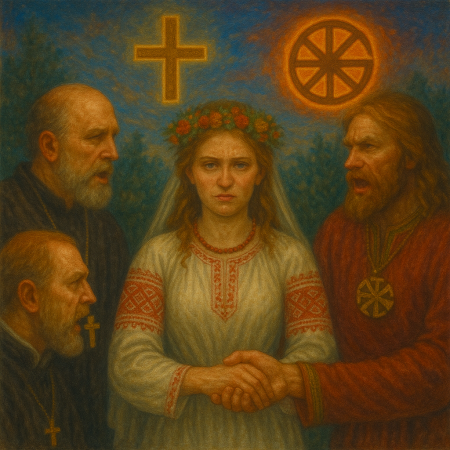 Брата-крест или брат-коловрат? Семейный раскол на свадьбе