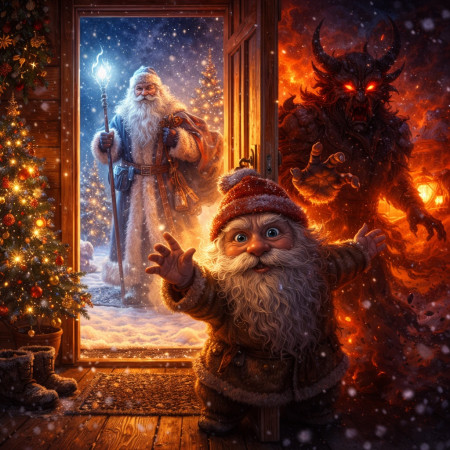 Домовой под Новый год: кого он впускает и кого выгоняет