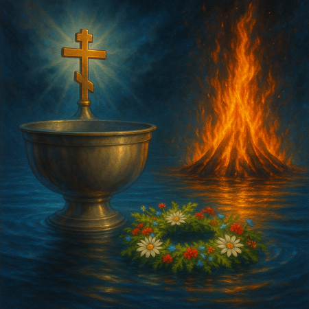 Крещение и Купала: схожие ритуалы огня и воды