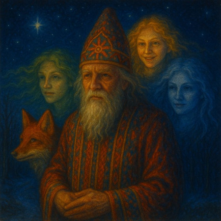 Кто сопровождал Коляду в самую длинную ночь года