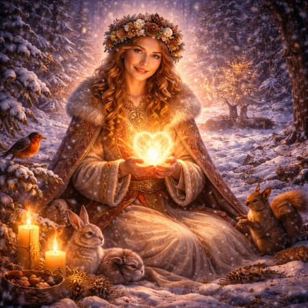 Лада и мир внутри зимней тишины