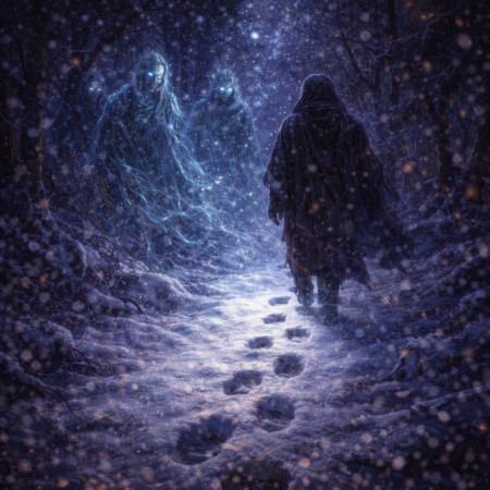 Навьи по следу: почему нельзя ходить по свежему снегу после полуночи