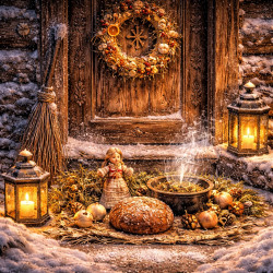 Охрана порога: что ставили под дверь, когда мир менялся местами Охрана порога: что ставили под дверь, когда мир менялся местами