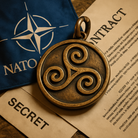 Продают ли трискель НАТО? Конспирологи показали контракты