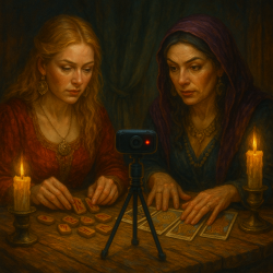 Славянские руны или Таро? Битва гадалок на стриме