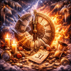 Слом старого года: чем опасна минута между ударами судьбы Слом старого года: чем опасна минута между ударами судьбы