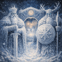 Снежные стражи: кто стоит на рубеже старого и нового года