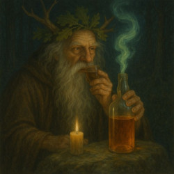 Виски и магия: спиртное топливо для друидских пророчеств?