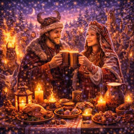 9 января 2025 года, Славянский праздник - Начало гуляний на Большие Велесовы Святки