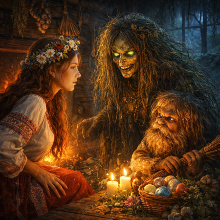 Кикимора, домовой и женщина: треугольник власти в избе