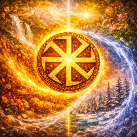 Коловрат как символ вечного движения жизни