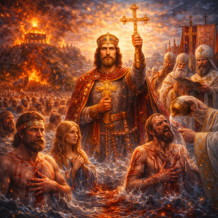 Крещение Руси: чья кровь стояла за водой