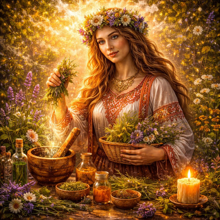 Лада и травы: богиня целительства?