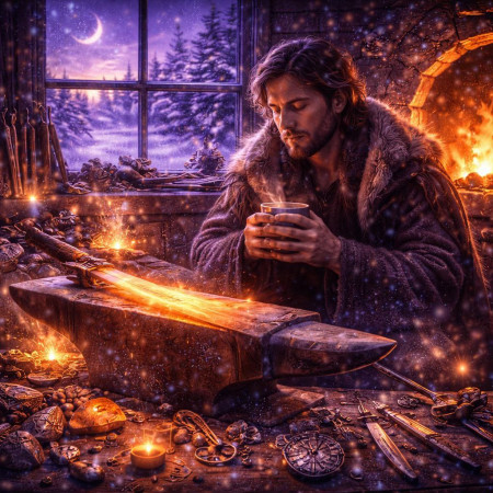 Огонь, металл и пауза: зачем мастеру нужна тишина января