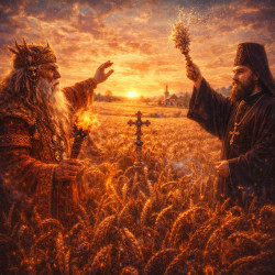 Почему священники благословляют поля, как жрецы? Почему священники благословляют поля, как жрецы?