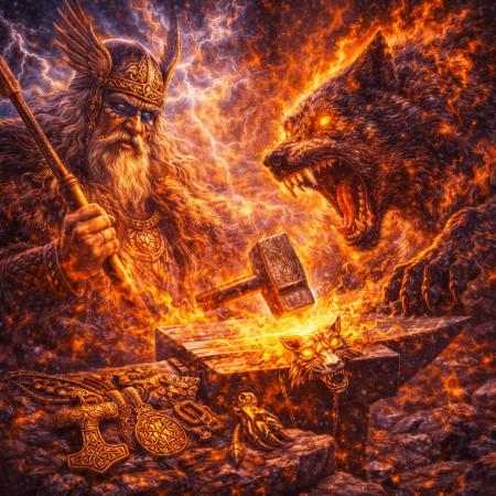 Смертельный поединок Один – Фенрир: подготовки талисманов к великой битве