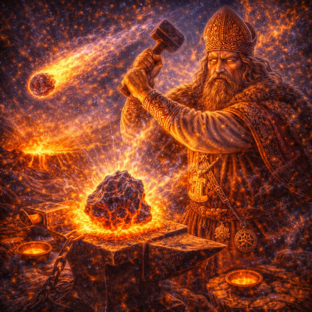 Сварог и космический металл: метеориты в ритуале богов