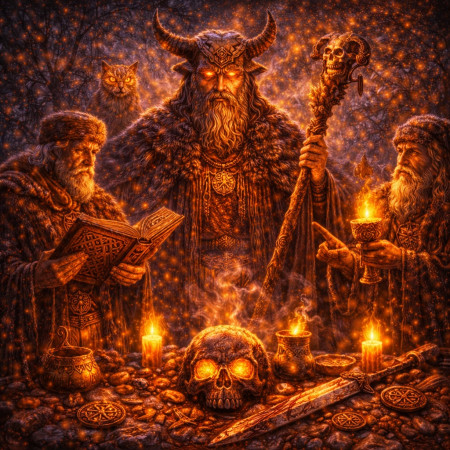 Велес и мудрость тьмы: древний покровитель волхвов