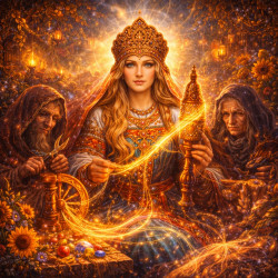 Великая мать Макошь: богиня, что прядёт судьбу народов