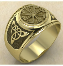 Печатка Ладинец золото