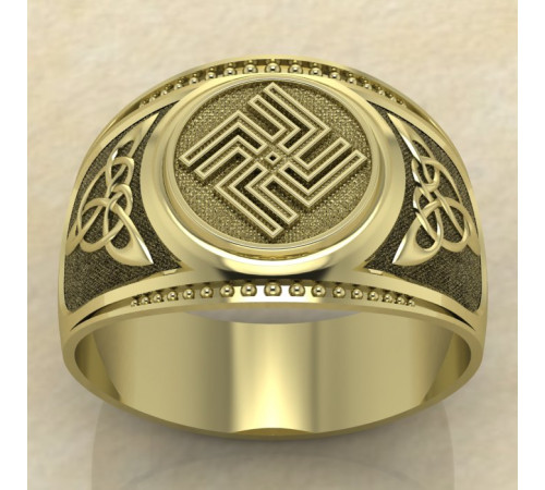 Печатка Небесный вепрь золото