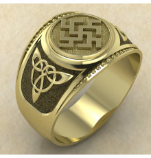 Печатка Новородник золото