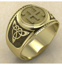 Печатка Огневица золото