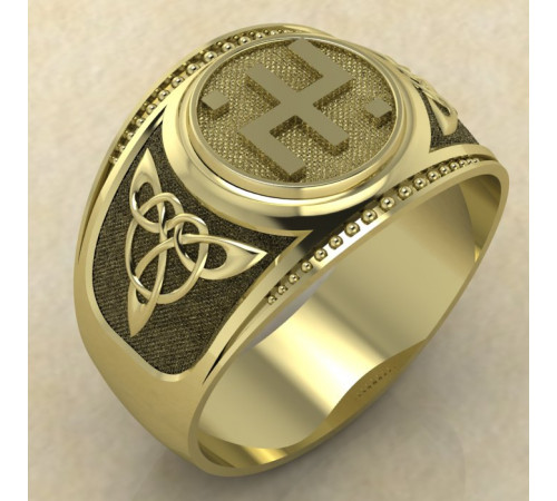 Печатка Огневица золото