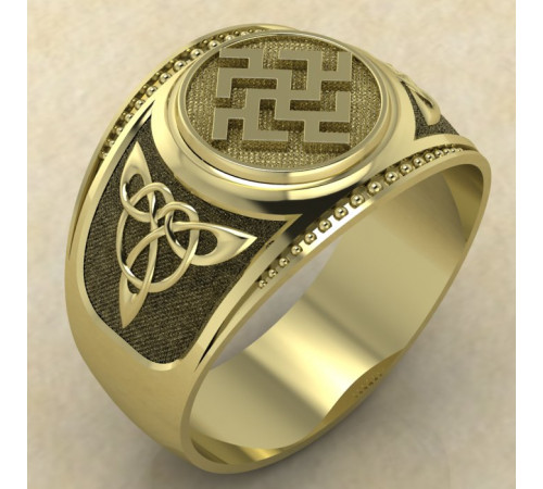 Печатка Рыжик золото