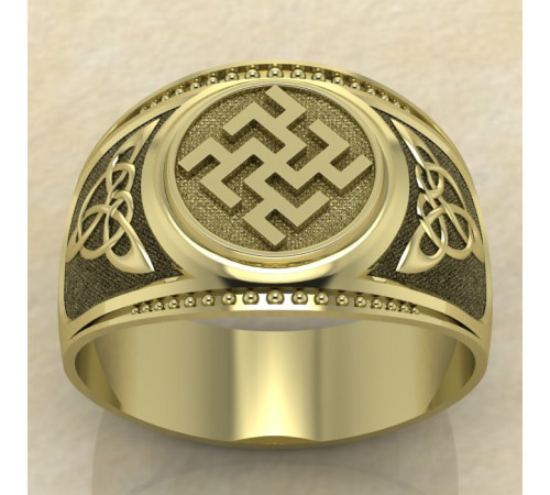 Печатка Рыжик золото