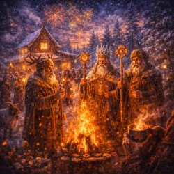 28 января 2026 года, Славянский праздник - Зимние Кудесы