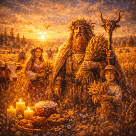 9 февраля 2026 года, Славянский праздник - Велес Житный Дед