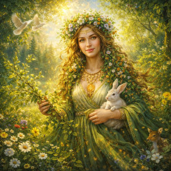 Богиня Жива и зелёные ветви: культ жизни у славян