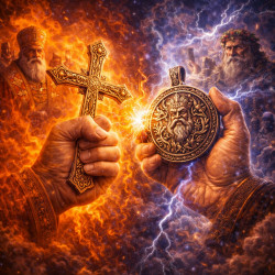 Что сильнее: крест или оберег Перуна? Что сильнее: крест или оберег Перуна?