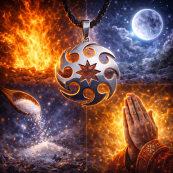 Как очищать оберег: огонь, соль, луна или молитва