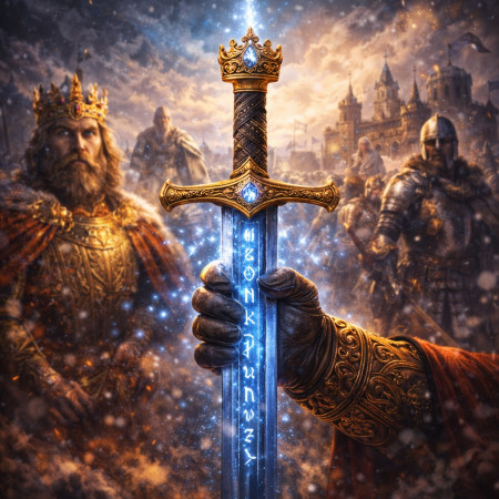 Мечи королей: были ли они усилены рунами для легитимности?