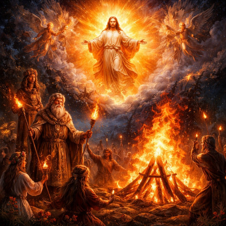 Образ огня в христианстве и у славян — свет или кара?