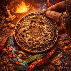 Отгадка древних узоров: свивающиеся звери и ленты на талисманах