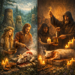 Почему церковь переняла жертвоприношения, но изменила смысл