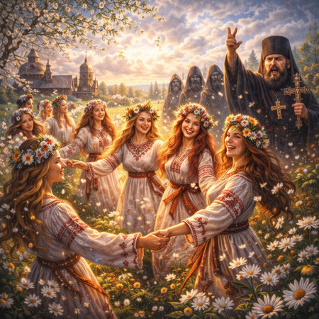 Почему церковь запрещала весенние игры девушек