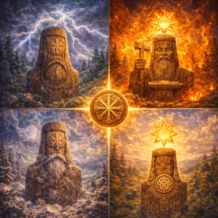 Почему славяне делили богов по сторонам света