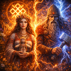 Почему женщины выбирали символ Макоши, а мужчины — Перуна