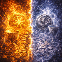 Почему золото притягивает силу, а серебро — дух