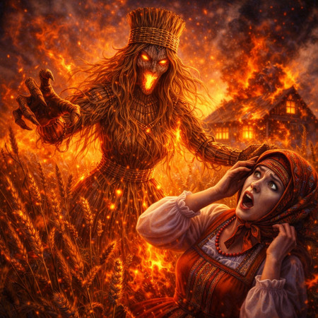 Полевая баба — кара за праздность