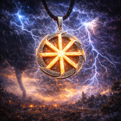 Шокирющая находка: оберег «Коловорот» из мастерской Брокка предсказывает грозу