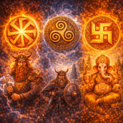 Славянский Коловрат и его аналоги у кельтов и индийцев