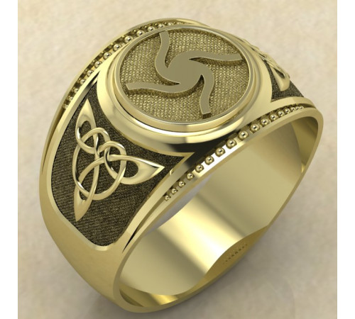 Печатка Велесовик золото