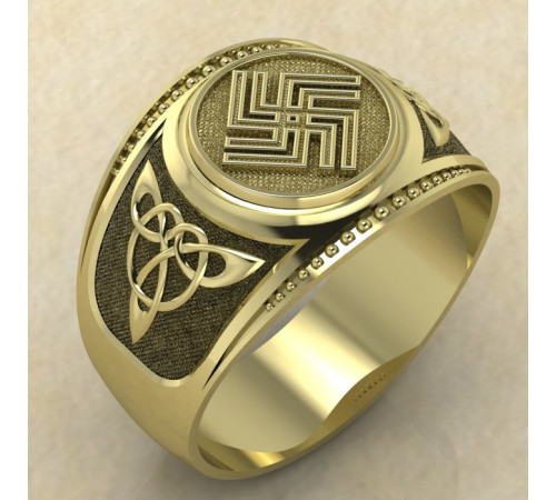 Печатка Дуния золото