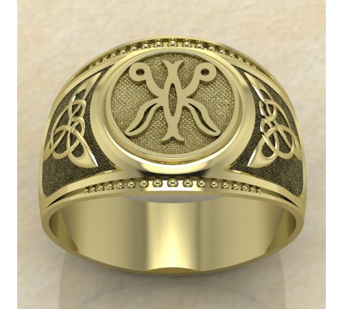 Печатка Жива золото