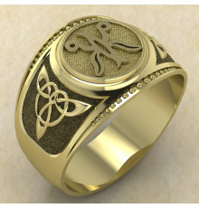 Печатка Жива золото